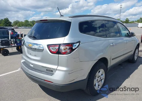 2013 Chevrolet Traverse Ls z USA, uszkodzony, nr VIN 1GNKRFED4DJ256873
